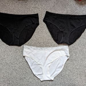 3 pairs Victoria Secret Briefs